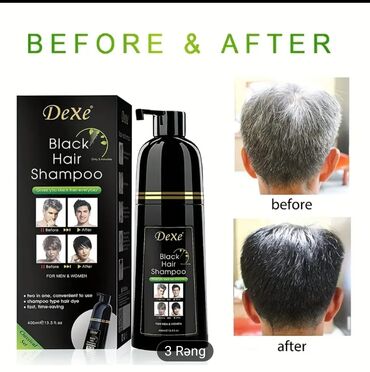 Şampunlar: Məhsul: Dexe Black Hair Shampoo – Saç Qara Rəngi Verən Şampun — 5