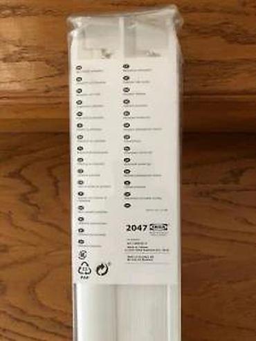 Zavese i draperije: IKEA HOPPVALS ćelijasta roletna – bela, 100x195 cm - Tip — 14