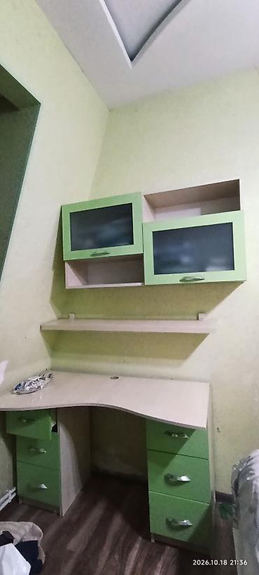 qar qiz geyimi: Uşaq/yeniyetmə otağı üçün modul mebel dəsti - Rəng: açıq ağac tonu + — 6