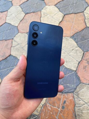 телефон бу простой: Samsung Galaxy A25, Колдонулган, 256 ГБ, түсү - Көк, 2 SIM