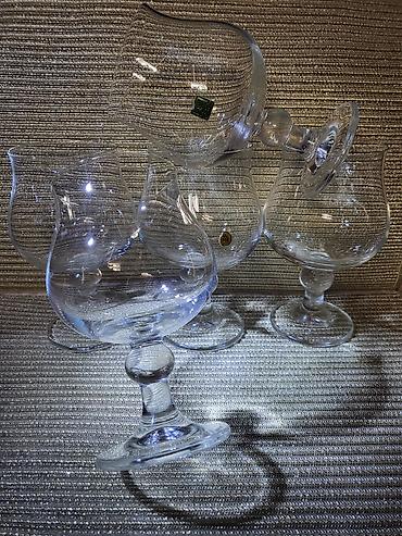 Ostali antikviteti: Case WMF kristal 1970te.god.Nemacka. Luksuzne,retke,skupe kristalne — 1