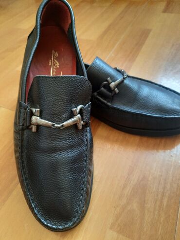rezin bot: Kişi loaferləri – Balbino (etiketdə qeyd olunub) - Material: qara