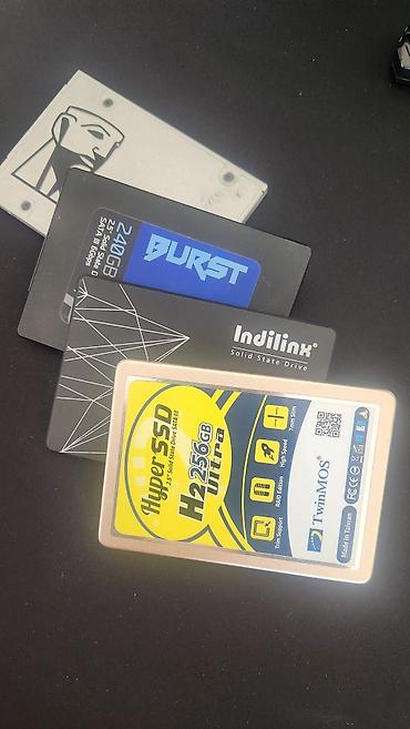 70 сом: ПК үчүн маалымат алып жүрүүчү, Колдонулган, SSD, 256 ГБ, 2.5" — 1
