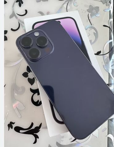 бу телефоны в бишкеке редми: IPhone 14 Pro Max, Колдонулган, 256 ГБ, Deep Purple, Коргоочу айнек, Каптама, Кабель, 92 %