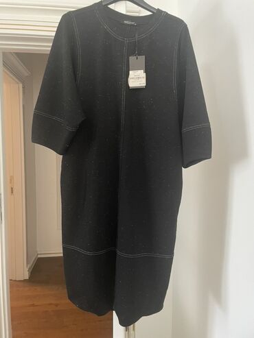 ботильоны без каблука: Miss Liliam markalı qadın paltarı və daşlı idman ayaqqabısı seti