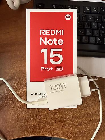 iphone 17 pro: Redmi, Redmi Note 15 Pro Plus, Б/у, 256 ГБ, цвет - Голубой, 1 SIM, 2 SIM, eSIM — 5