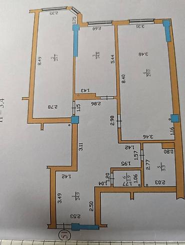 Продажа квартир: 3 комнаты, 99 м², Элитка, 10 этаж, Свежий ремонт — 3