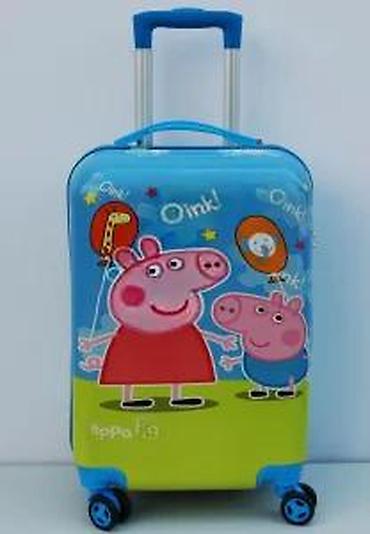 Rančevi, torbe i koferi: Dečji kofer sa motivom Pepa Praseta - Tvrda školjka, lagana i — 11