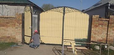 Распашные ворота: Покраска ворот контейнера навес.ангар.помешение.и.т.д. - Изготовление — 3