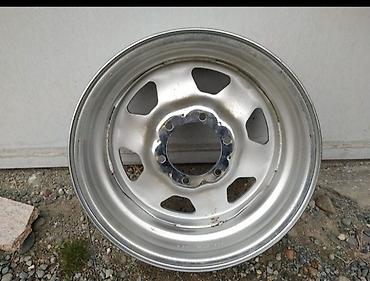 4 на 98: Стальной колесный диск 16" - Размер: 16x6J (маркировка на ободе: E — 2