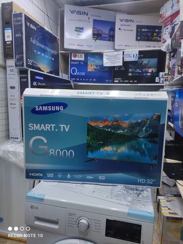 купить телевизор самсунг в бишкеке: Телевизор Samsung 32G8000 Android 13 с интернетом, голосовым