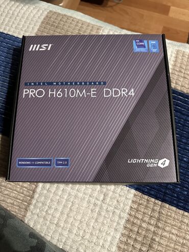 материнские платы miniitx: Материнская плата, Б/у, MSI, LGA1700, Micro-ATX, Для ПК