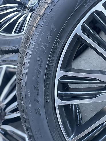 Disk təkərlər: 4 ədəd disklə birlikdə şin dəsti - Disklər: Range Rover orijinal — 4