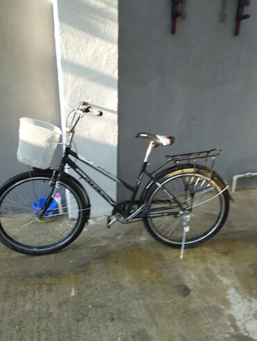 uşaq qiz ucun velosipedler: Б/у Городской велосипед Stels, 26", скоростей: 7