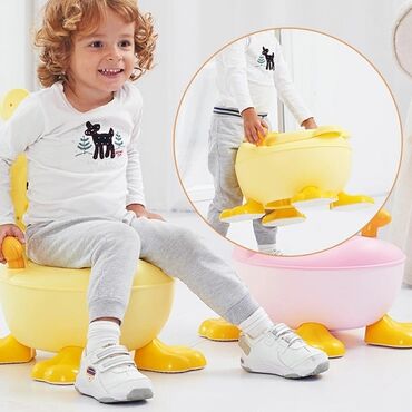 Uşaqlar üçün digər mallar: Gigiyenik olaraq təmiz matereallardan hazırlanmış ördək dekorlu 2 / 1 — 7