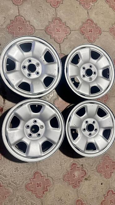 bbs 4 100: Железные Диски R 15 Комплект, отверстий - 5, Б/у — 2