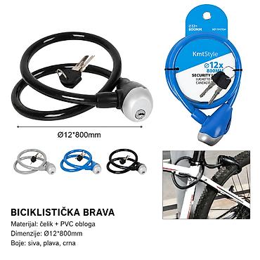 KMT Brava za bicikl 2001240-A Opis: - Brava za zaštitu bicikla od