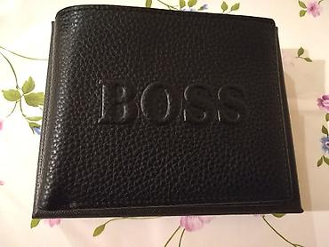 ukrasne kese: Kvalitetan muski kozni novcanik marke Hugo Boss. Zemlja porekla — 1