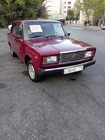 vaz karbiratoru: VAZ Lada 2107 sedan - Rəng: tünd albalı/bordo - Kuzov: 4 qapılı — 3