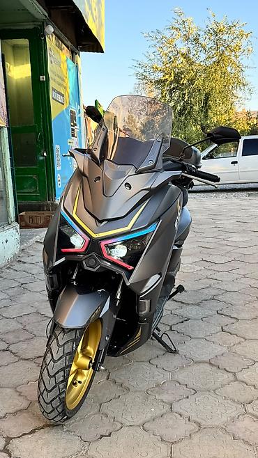 z max скутер: Скутер SYC 200 (z max) пробег 2200 - Кузов: агрессивный дизайн, серый — 3