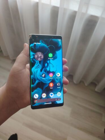 Samsung: Samsung Galaxy Note 8, 64 GB, rəng - Sarı, Zəmanət, Barmaq izi, Simsiz şarj