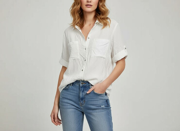 fruit of the loom koszulka: Sinsay, Women`s shirt, size XL (EU 42)
