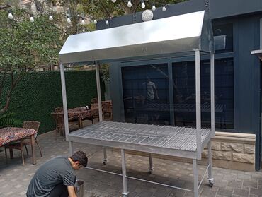 Soyuducu vitrinləri: 🔥Ocaq Kabab Manqallarin Hazirlanmasi, Her Ölçüde ve Formada Manqallar