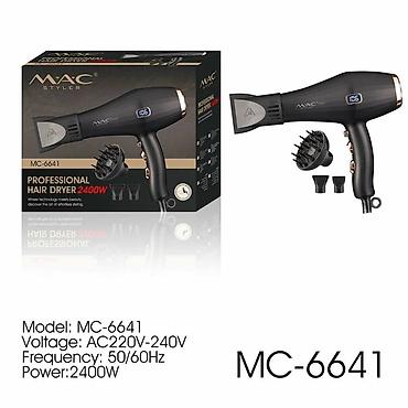 ac: Профессиональный фен для волос MAC Styler MC‑6641 - Мощность: 2400 W — 1