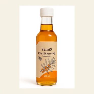 Bitki yağı: ZemiS Çaytikanı yağı– soyuq sıxım, 250 ml Məhsul növləri: - ZemiS — 1