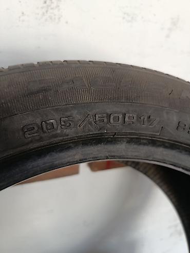 aeolus e70: Шины 205 / 50 / R 17, Лето, Б/у, Пара, Легковые, Япония, GoodYear — 2