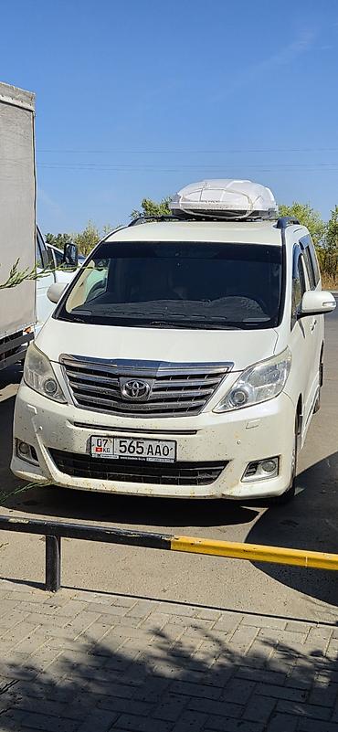 алфа: Toyota Alphard: 2012 г., 3.5 л, Автомат, Газ, Минивэн — 1