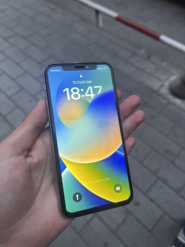 Apple iPhone: IPhone X, Gümüşü, Face ID — 2