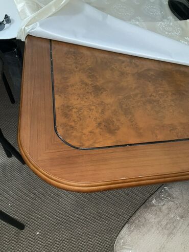 кухонный буффет: Стол для зала, Б/у, Складной, Овальная