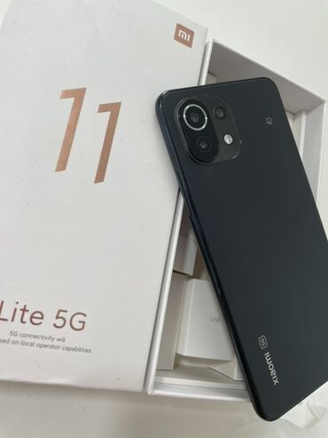аристондор сатып алуу: Xiaomi, Mi 11 Lite, цвет - Черный