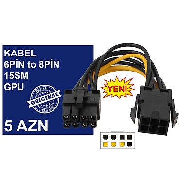 6 pin: Kabellər "6PİN FEMALE to 8PİN MALE Original" MƏHSULLAR TAM — 3