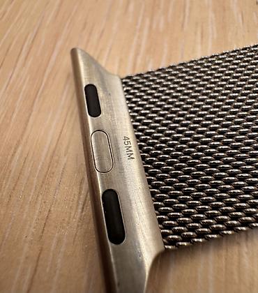 Apple Watch: Продаю оригинальный ремешок для Apple Watch - Milanese loop Silver — 8