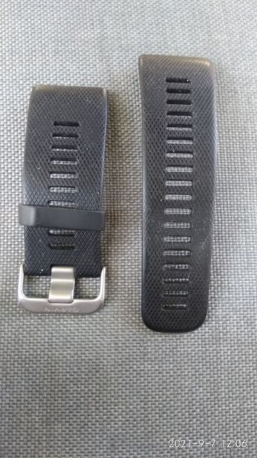 sat bez baterije: Watch band, Material: Silicone, color - Black