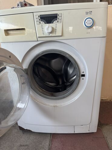meiset texnikasi aliram: Paltaryuyan maşın 5 kq, İşlənmiş, Avtomat, Qurutma var, Kredit yoxdur, Ünvandan götürmə