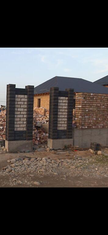 Заборы из пескоблока: Заборы из пескоблока — 10