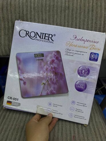 Утюги: Электронные напольные весы Варианты: - Cronier Professional CR-051