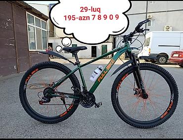 gt velosiped: 29-luq Şəhər Yol və dağ velosipedləri 190-azn 195-azn 199-azn və — 6