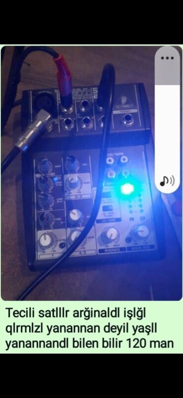 Fleytalar: Məhsul 1: Kompakt audio mikser - 2 mikrofona/line üçün XLR/TRS
