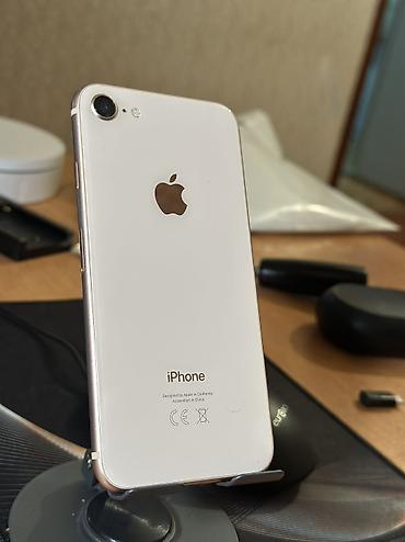 IPhone 8, 64 GB, Rose Gold, Qırıq, Barmaq izi, Simsiz şarj