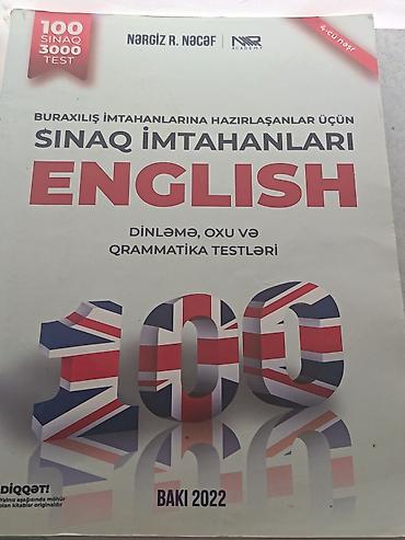 dinamiklər sony: English 100 SINAQ 3000 TEST Təzədir istifadə olunmayıb — 3