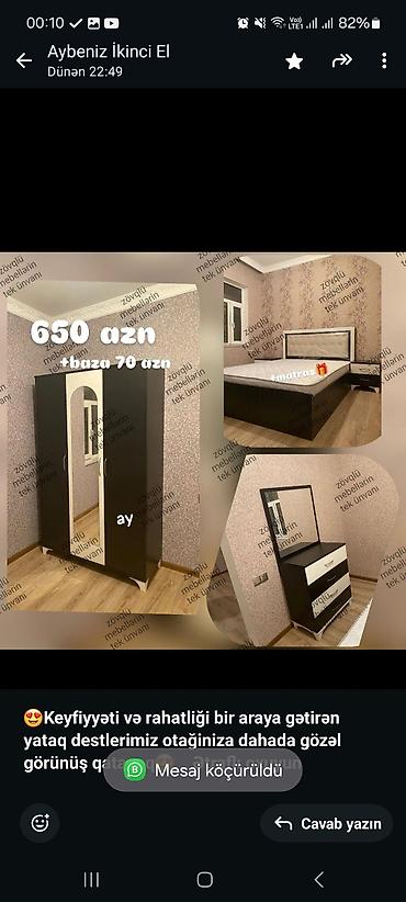 Спальные гарнитуры: *😍Keyfiyyəti və rahatliği bir araya gətirən yataq destlerimiz — 2