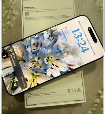 IPhone 15 Pro Max, Б/у, 256 ГБ, Black Titanium, Коробка, 90 %