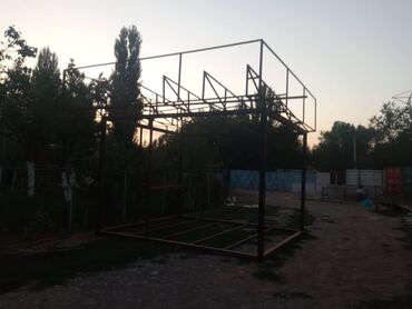 шкаф для офиса дома: Металлический забор, Другой материал, Без отделки