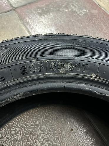 avto kalonkalar: 225/60 R17 avtomobil təkəri təkər göründüyü kimidi heç prablemi yoxdu — 4