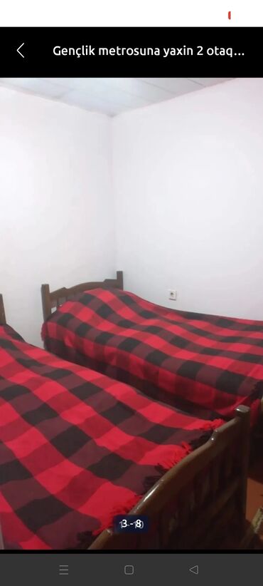 qubada kiraye evler ayliq 2024: 80 м², 2 комнаты, Комби, Газ, Электричество