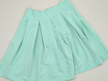 spódnice plisowane granatowa: Skirt, M (EU 38), condition - Good